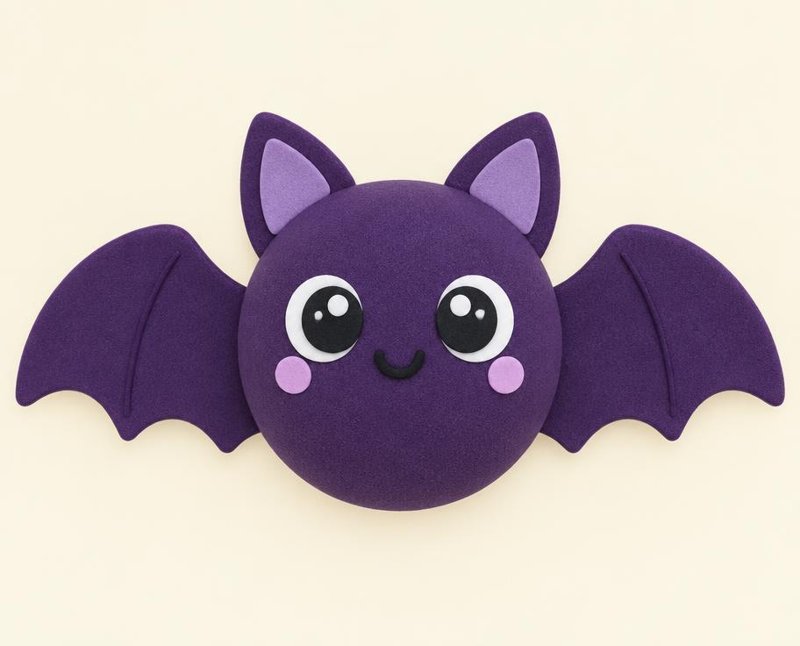 Finished Bat squishy