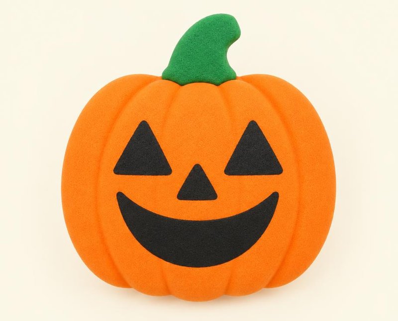 Finished Jack-o'-Lantern squishy